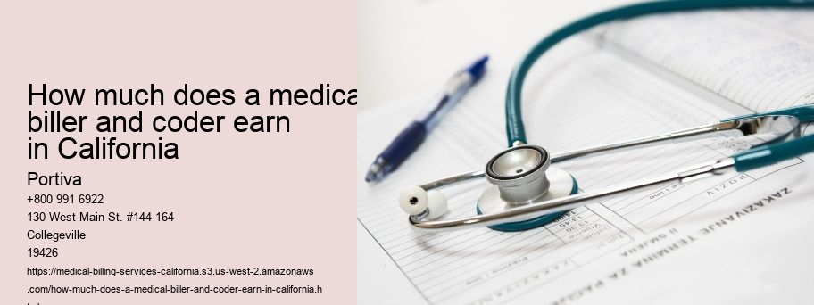 How much does a medical biller and coder earn in California