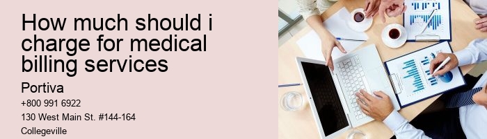 how much should i charge for medical billing services