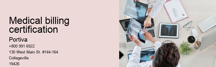 medical billing certification