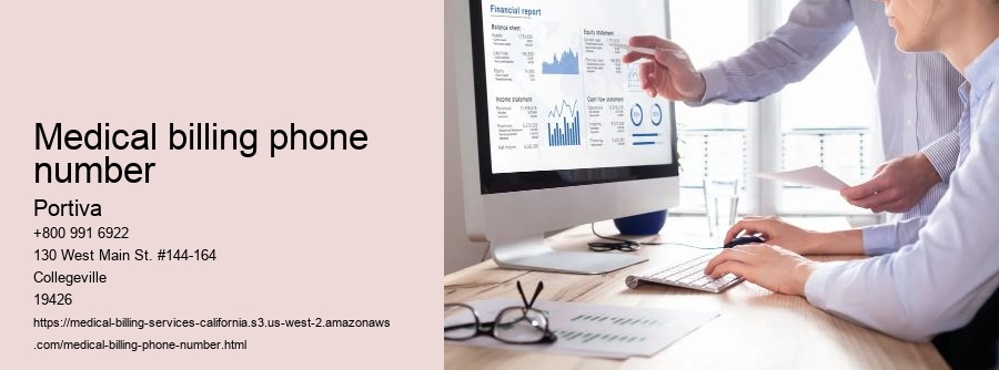 medical billing phone number