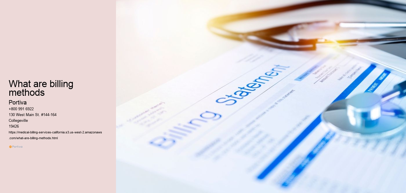 What are billing methods