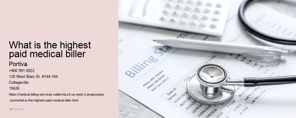 What is the highest paid medical biller